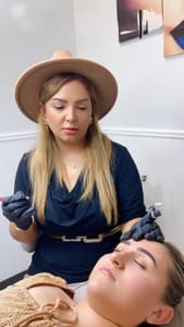Eyebrow Tattoo result by Microblading Sara brow artists in Oceanside, CA