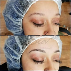 Eyebrow Tattoo result by Microblading & Scalp Micropigmentation in Valley Stream, NY