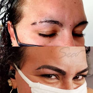 Eyebrow Tattoo result by Microblading & Scalp Micropigmentation in Valley Stream, NY