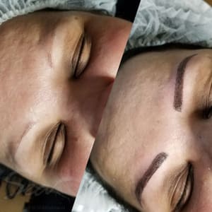 Eyebrow Tattoo result by Microblading & Scalp Micropigmentation in Valley Stream, NY