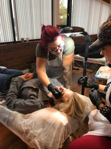 Eyebrow Tattoo result by Microblading Services & Training in Naperville, IL
