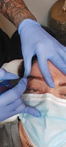 Eyebrow Tattoo result by Microblading Services & Training in Naperville, IL