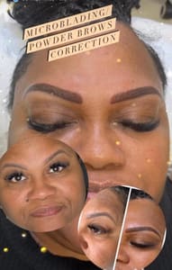 Eyebrow Tattoo result by Microblading, skin care, lashes & wax by Luisa in Missouri City, TX