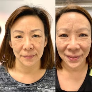 Eyebrow Tattoo result by Microblading, skin care, lashes & wax by Luisa in Missouri City, TX