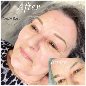 Eyebrow Tattoo result by Microblading Springfield | Simplee Brows & Beauty LLC in Springfield, MO
