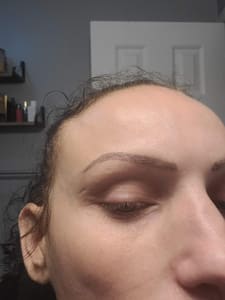 Eyebrow Tattoo result by Microblading Studio By Laurie Finney in Wichita Falls, TX