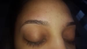 Eyebrow Tattoo result by Microblading & Threading in Dayton, OH
