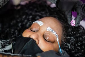 Eyebrow Tattoo result by Microblading Triad by Pure Platinum Labeled in Greensboro, NC