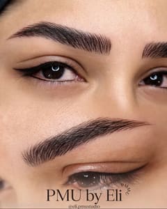 Eyebrow Tattoo result by Microblading VIP in Glendale, CA