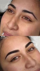 Eyebrow Tattoo result by Microblading Winston Salem in Winston Salem, NC