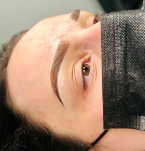 Eyebrow Tattoo result by Microblading with Kim in Clarksville, TN