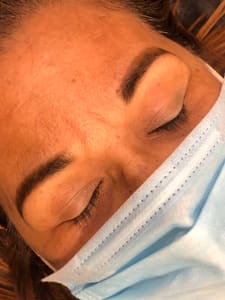 Eyebrow Tattoo result by Microbrowology Beauty Lab.... Microblading Powder Ombré Brows in Fort Lauderdale, FL