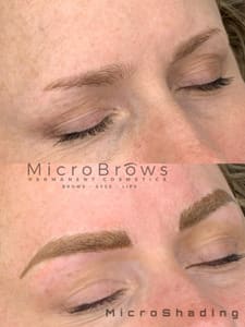 Eyebrow Tattoo result by Microbrows Permanent Cosmetics in Metairie, LA