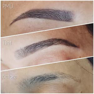 Eyebrow Tattoo result by MicroLine PMU: Cosmetic & Medical Tattoo Clinic in Westwood, NJ