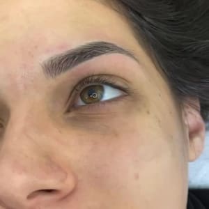 Eyebrow Tattoo result by MicroMasterHk in Harvey, LA