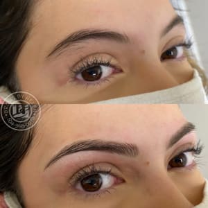Eyebrow Tattoo result by MicroMasterHk in Harvey, LA