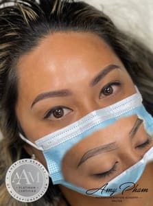 Eyebrow Tattoo result by Micropigmentation Academy NJ in Middletown Township, NJ