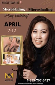 Eyebrow Tattoo result by Micropigmentation Academy NJ in Middletown Township, NJ