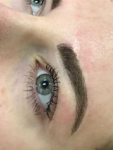 Eyebrow Tattoo result by Midwest Microblading and Birdbone Tattoo in Oak Park, IL