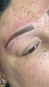 Eyebrow Tattoo result by Mika Beauty And Brows in San Diego, CA