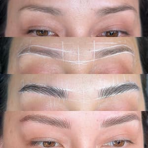 Eyebrow Tattoo result by Mika Beauty And Brows in San Diego, CA