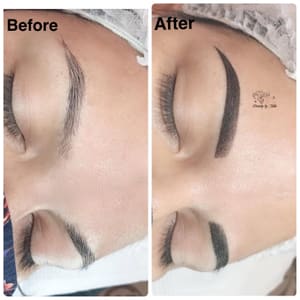 Eyebrow Tattoo result by Miki Beauty Studio in Melbourne, FL