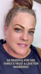 Eyebrow Tattoo result by Mikibrows _Microblading_eyebrows Maryland in Laurel, MD