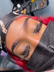 Eyebrow Tattoo result by MIKU Beauty Studio in Parkville, MD