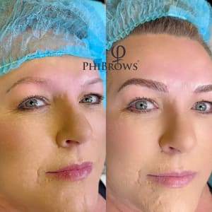 Eyebrow Tattoo result by Milash & Brows in Stanton, CA