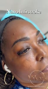 Eyebrow Tattoo result by Miley 3D Areola-Permanent Makeup (Inside: UNIK NAIL BAR) in Wichita, KS
