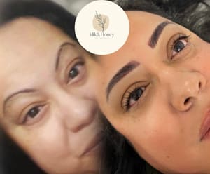 Eyebrow Tattoo result by Milk&Honey in West Sacramento, CA