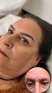 Eyebrow Tattoo result by Milk&Honey in West Sacramento, CA