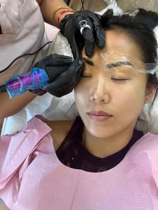 Eyebrow Tattoo result by Million Dollar Face in Downey, CA