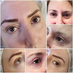 Eyebrow Tattoo result by Millside Studio in Ludlow, MA