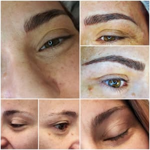 Eyebrow Tattoo result by Millside Studio in Ludlow, MA