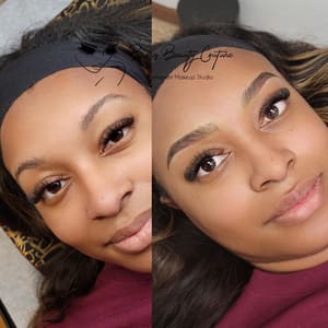 Eyebrow Tattoo result by Milwaukee Microblading by Brows Beauty Couture in Wauwatosa, WI