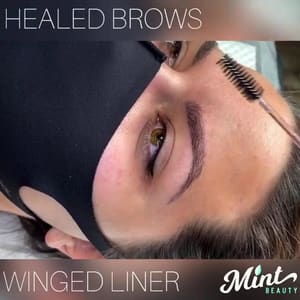 Eyebrow Tattoo result by Mint Beauty PNW in Vancouver, WA