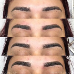 Eyebrow Tattoo result by Minted Beauty in Fountain Valley, CA