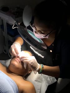 Eyebrow Tattoo result by Minx Beauty by Josie LLC in Brooklyn, NY