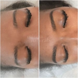 Eyebrow Tattoo result by Miona Naturals: Skin & Brows in Powder Springs, GA