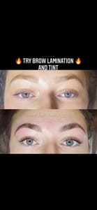 Eyebrow Tattoo result by Miri's Lashes & Spa in Salt Lake City, UT