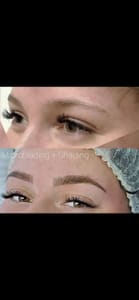 Eyebrow Tattoo result by Miri's Lashes & Spa in Salt Lake City, UT