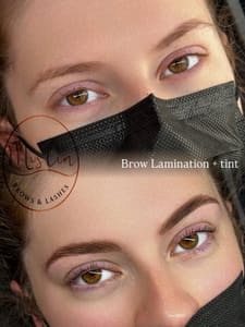 Eyebrow Tattoo result by Mislin Brows & Lashes - Permanent Makeup & Lash Studio in Pearland, TX in Pearland, TX
