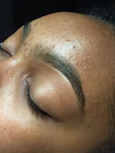 Eyebrow Tattoo result by Miss Brow - Eyebrow Salon & Cosmetic Tattoo Studio in Charlotte, NC