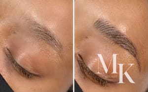 Eyebrow Tattoo result by Miss Kay Permanent Make Up in Des Moines, IA