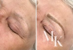 Eyebrow Tattoo result by Miss Kay Permanent Make Up in Des Moines, IA
