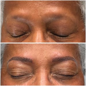 Eyebrow Tattoo result by Miss Mascara Beauty in Berlin, NJ