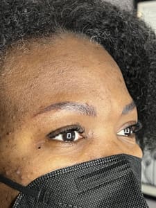 Eyebrow Tattoo result by Miss Shannon's in Anchorage, AK
