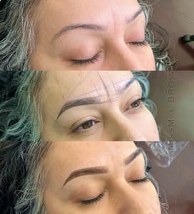 Eyebrow Tattoo result by MissMaL BROWS in Fullerton, CA