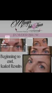 Eyebrow Tattoo result by Missy's Ink & Laser Hair Removal in Valrico, FL